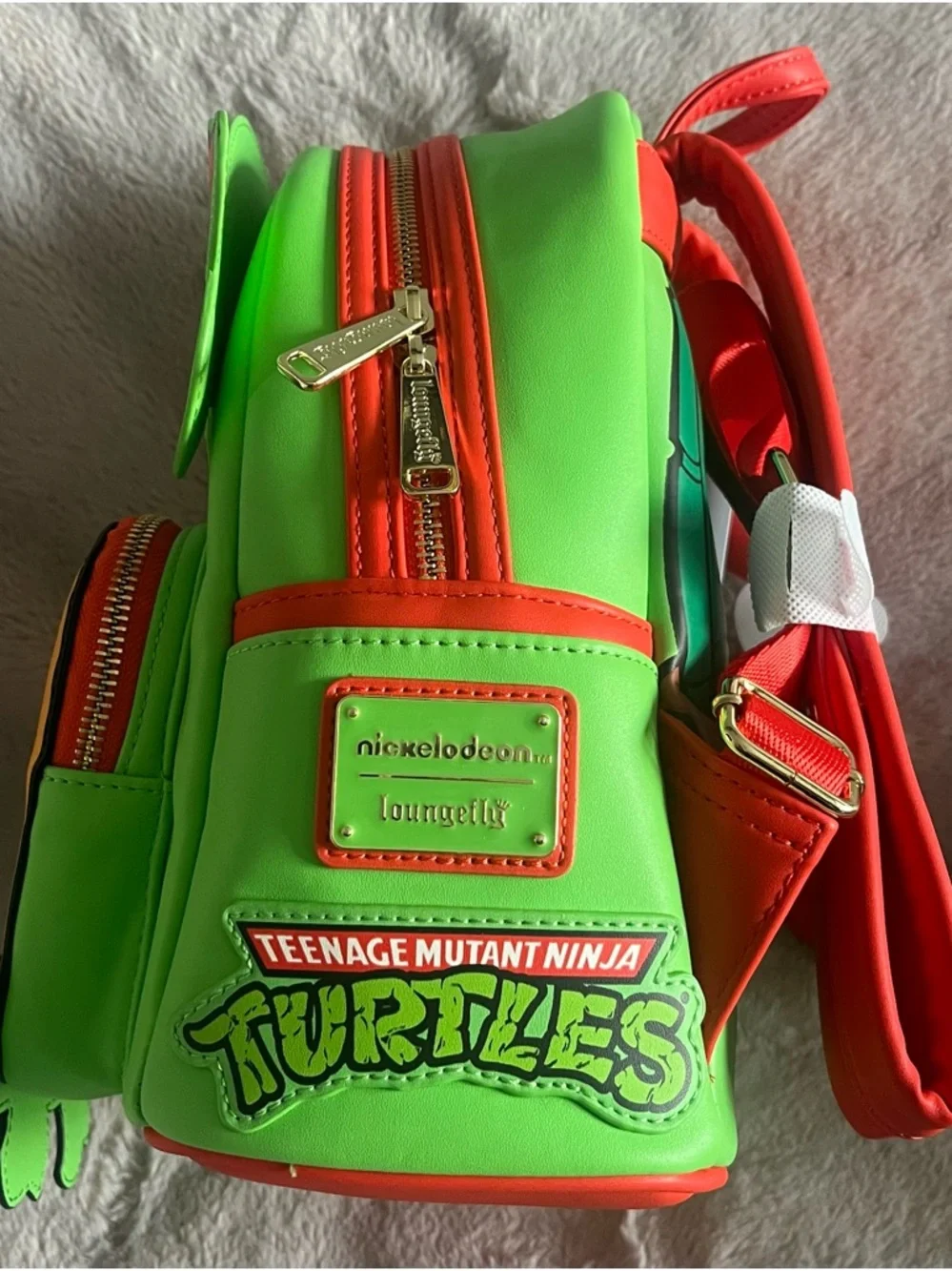 Loungefly Nickelodeon TMNT Raphael Backpack - Picture 2 of 5